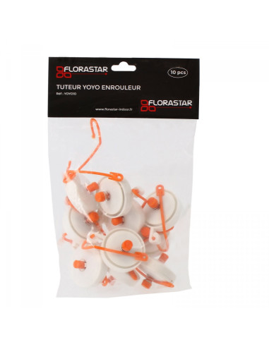 Accessoire Florastar YOYO TUTEUR ENROULEUR - 10 Pcs. | growshop.net | Florastar | GrowShop