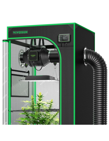 Smart Grow Tent Pack Vivosun - 1 Plante Systeme Complet Avec Controlleur Wifi | growshop.net | VivoSun | Chambre de Culture