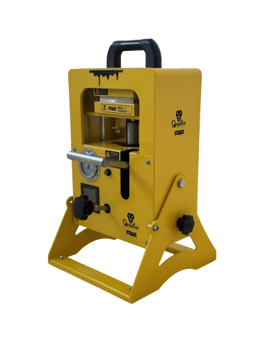 Extraction Qnubu Presse A Resine Pro-rot Hydraulique - 10 Tonnes - Plaque 12x12cm | growshop.net | Qnubu | Accessoires