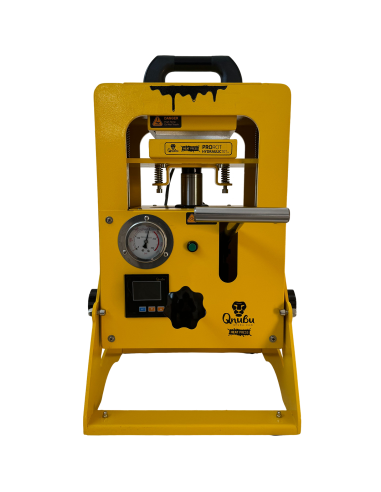 Extraction Qnubu Presse A Resine Pro-rot Hydraulique - 10 Tonnes - Plaque 12x12cm | growshop.net | Qnubu | Accessoires