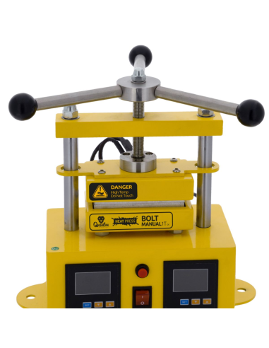 Extraktion Qnubu Resin Press Bolt Manual - 1 Tonne - Platte 12x6cm | growshop.net | Qnubu | Zubehör