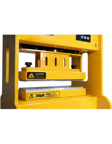 Extraction Qnubu Resin Press Pro Lion Hydraulic - 20 Tons - Plaque 7.6x25cm & 12x12cm | growshop.net | Qnubu | Accessoires