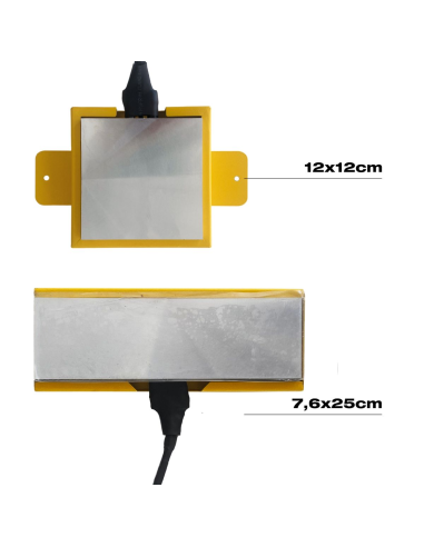 Extraction Qnubu Resin Press Pro Lion Hydraulic - 20 Tons - Plaque 7.6x25cm & 12x12cm | growshop.net | Qnubu | Accessoires