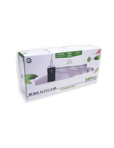 Licht SANlight SET KOMPLETT LED-LAMPE 265W - 80x80cm | growshop.net | SANlight | GrowShop