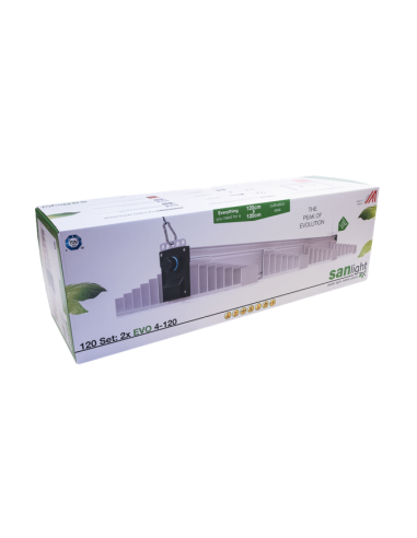 Lampe SANlight SET COMPLET LAMPE LED 2x265W - 120x120cm | growshop.net | SANlight | GrowShop