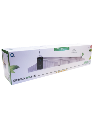 Licht SANlight SET KOMPLETT LED-LAMPE 2x340W - 150x150cm | growshop.net | SANlight | GrowShop