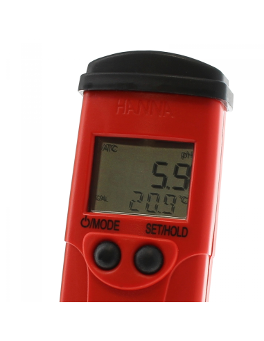 Digital Tester Hanna pH/Temp - HI 98127 | growshop.net |  | Accessories