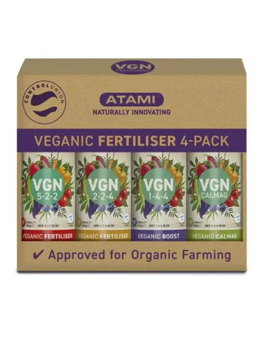 Pack Atami VGN Veganic 4 produits