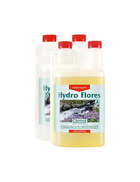 Engrais Canna Hydro Flores A+B Eau Dure