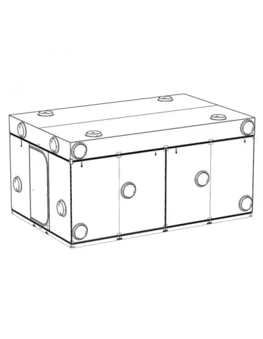 Grow Tent Secret Jardin Dark Room Intense R4 - 470x300x235cm | growshop.net | Secret jardin | GrowBoxen