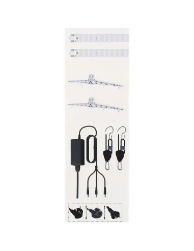 Light Secret Jardin Kit Tnoled 2x40w Growing Upgradable | growshop.net | Secret jardin | Grow Lights