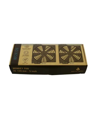 Ventilation Secret Jardin Pack 2x Monkey Fan 24v - Ø16-19mm | growshop.net | Secret jardin | Ventilation