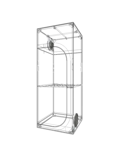 Grow Tent Secret Jardin Dark Street R4 - 60x60x158 | growshop.net | Secret jardin | GrowBoxen