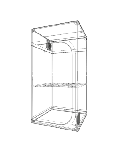 Tente De Culture Secret Jardin Dark Street R4 - 90x90x178 | growshop.net | Secret jardin | Chambre de Culture