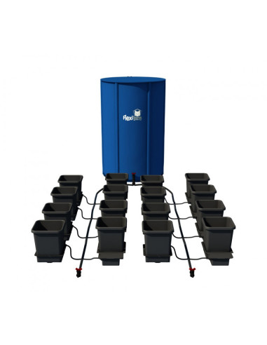 Watering Autopot SYSTEM 16 POT 15 L + FLEXITANK FLEXIBLE TANK - 225L | growshop.net | Autopot | GrowShop