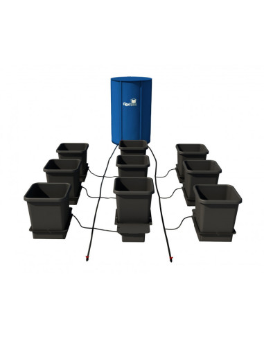 Irrigation Autopot SYSTEME 9 POT 15 L + FLEXITANK FLEXIBLE TANK - 100L | growshop.net | Autopot | GrowShop