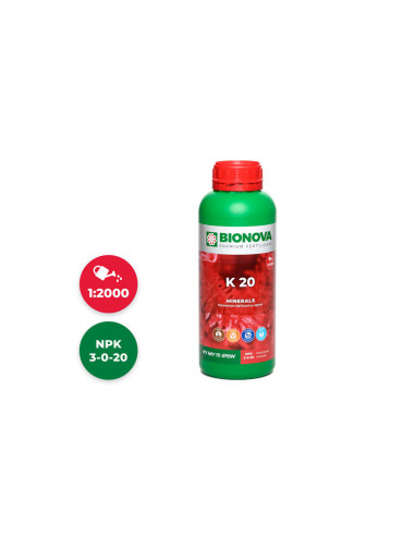 Nutrient Bionova K 20% | growshop.net | Bio Nova | Nutrients