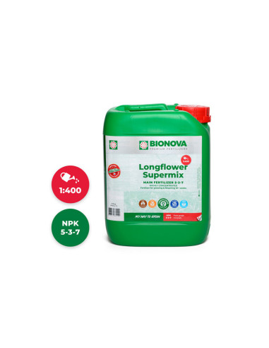 Dûnger Bionova Longflower Supermix | growshop.net | Bio Nova | Dünger