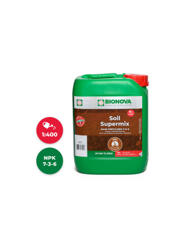 Engrais Bionova Supermix Terre | growshop.net | Bio Nova | Engrais