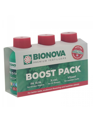 Engrais Bionova PACK BOOSTER 3x75ml | growshop.net | Bio Nova | GrowShop