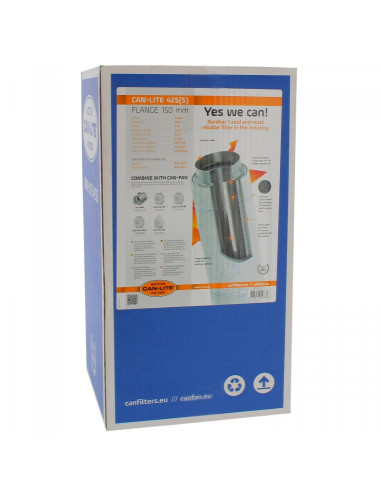 Ventilation Can-filters Coal Filter Can-lite 425s - Plastic - ⌀ 150mm | growshop.net | Can-Filters | Ventilation