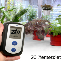 Contrôler la température et l'humidité de votre jardin indoor